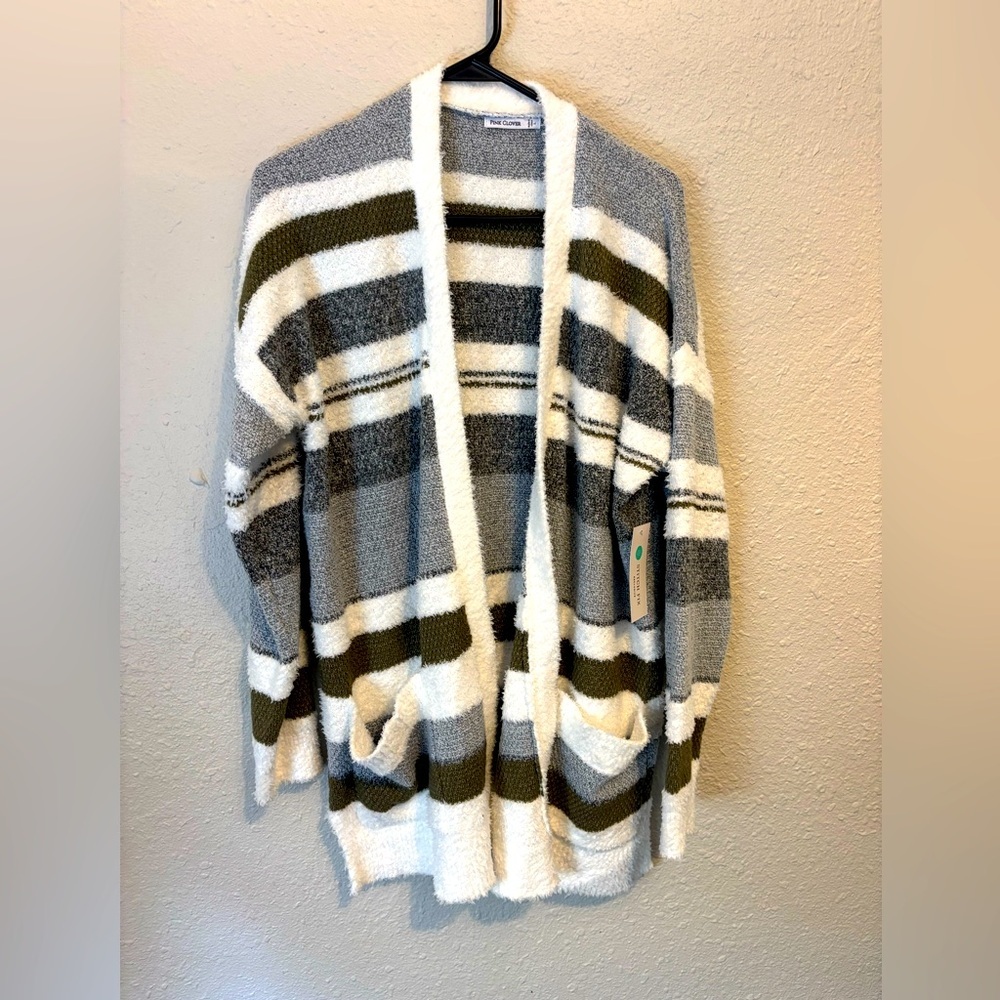 Pink Clover Cardigan